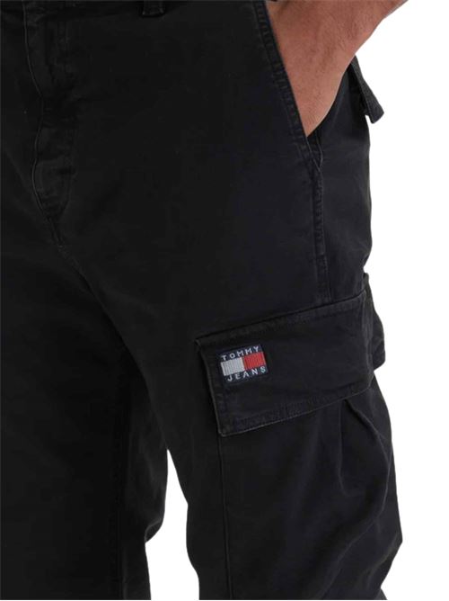 Pantaloni cargo in cotone Tommy Jeans | DM0DM22403BDS